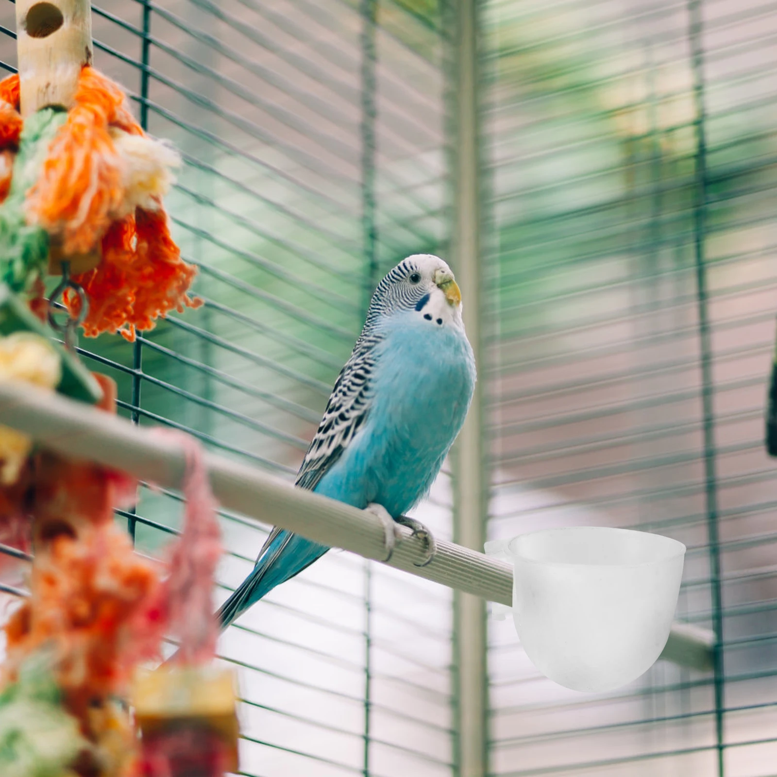 

20Pcs Thicken Pigeon Cage Bowl Easy Clean Connect Bucket Bird Water Feeder Pigeon Cage Bowl Bird Waterer Poultry Water Dispenser