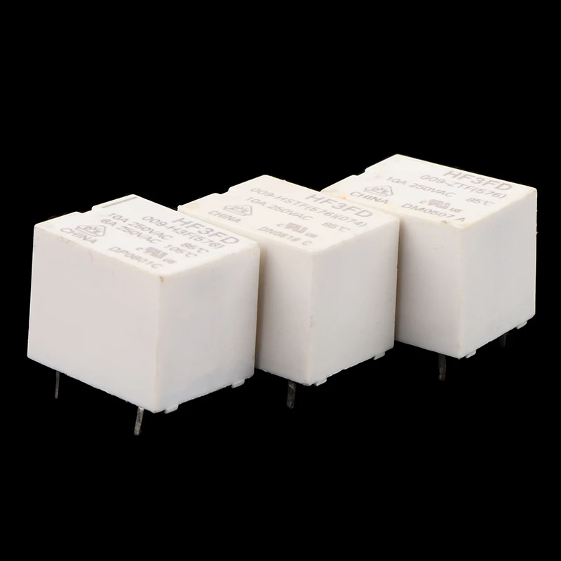 1pc HF3FD-009-ZTF HF3FD 009-HSTF HF3FD 009-H3F 4PIN Relay White 19*19*15mm