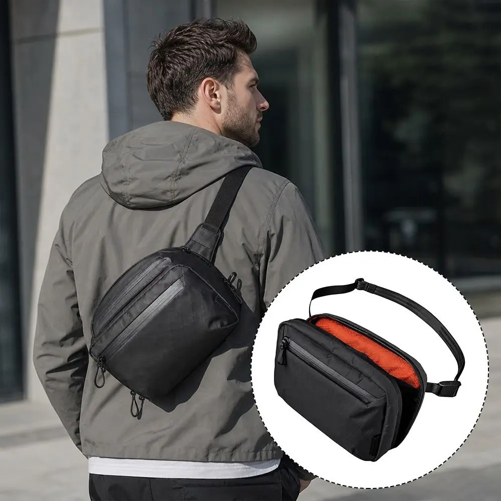 Fashion Large Capacity Crossbody Bag Multi-pocket Vintage Shoulder Bag Casual Versatile Messenger Bag School