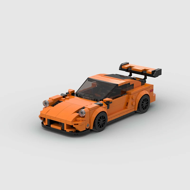 MOC 314 Pcs GT RS Speed Champions Building Blocks City Sports Racing Vehicle DIY Toys for Children Boy