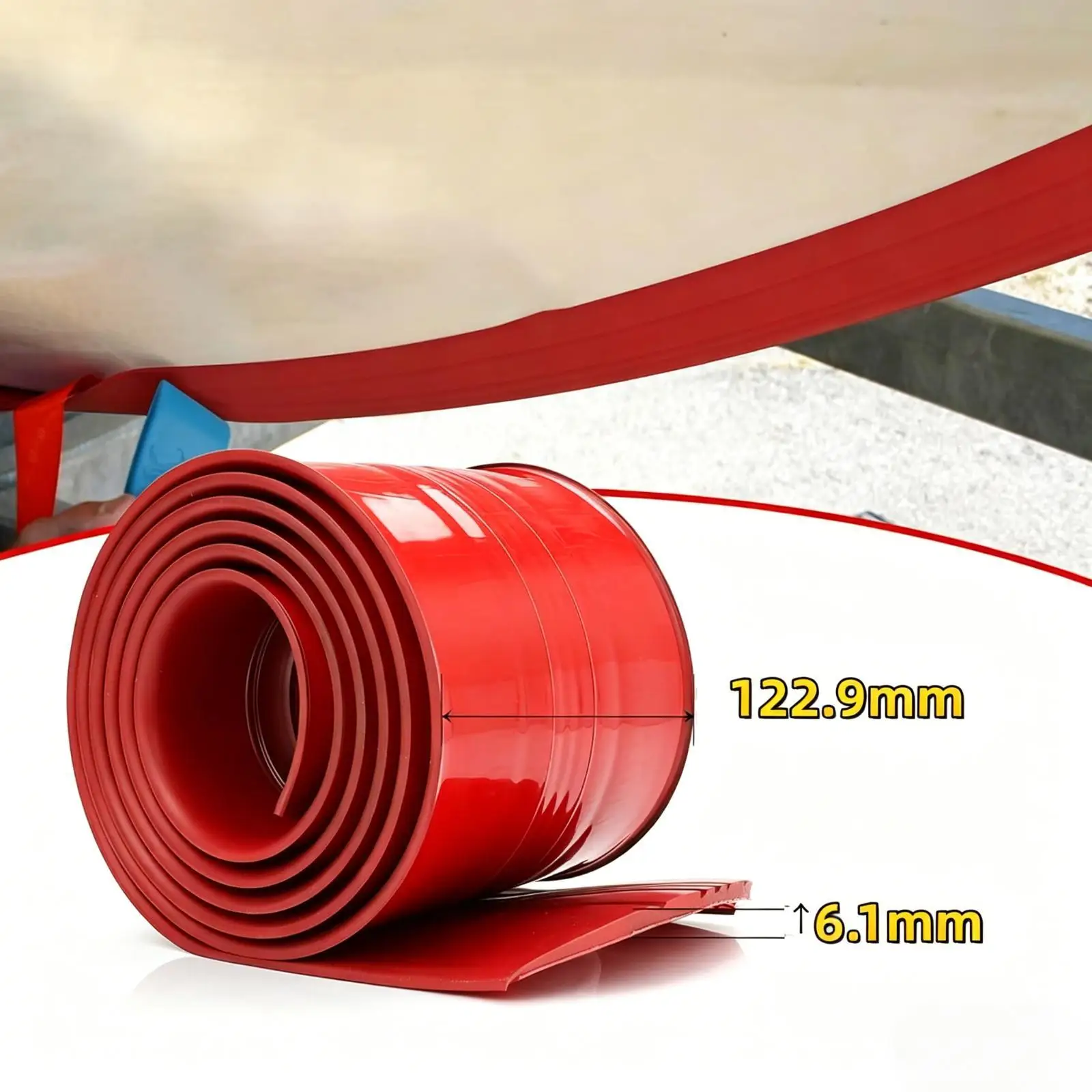 TPE Keel Guard Hull Protector Easy Installation Device Essential Boat Protection Accessory for Fishing Boats