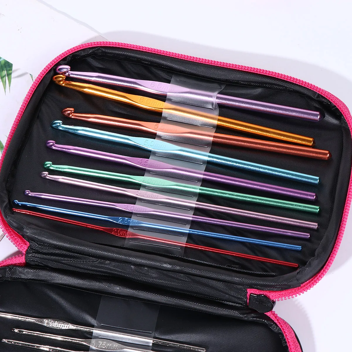 22개 크로셰 바늘 세트 알루미늄 합금 다색 내구성 방 - Crochet Hook Set 리뷰 및 가격