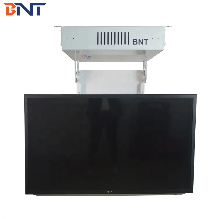 BNT Remote Control Motorized Flip Down TV Ceiling Mount