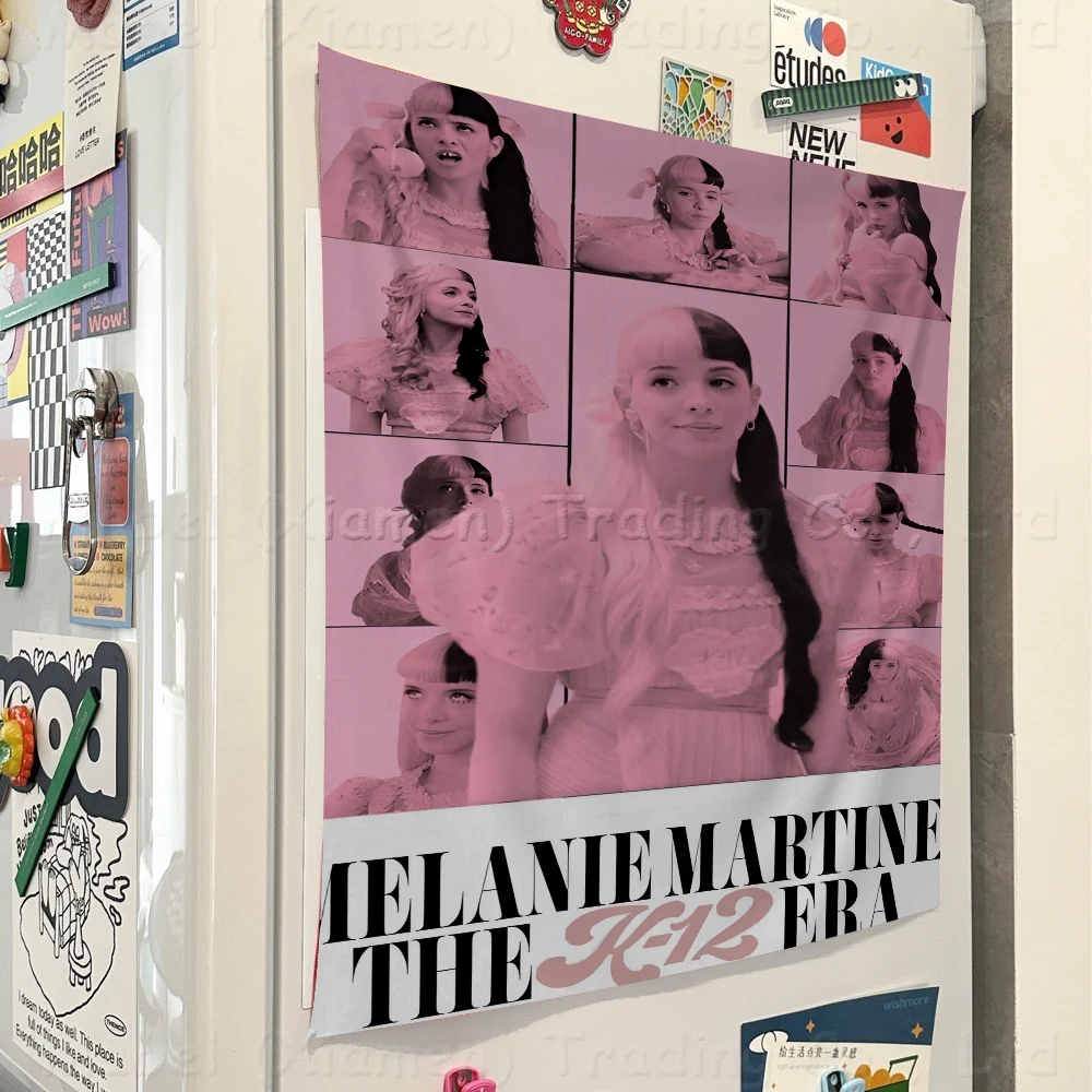 Singer M-Melanie Martinez Cartoon Flag Art Science Fiction Room Home Decor Wall Hanging Home Decor Banner #1