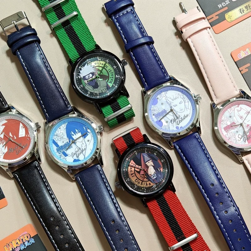 

Original Eaki Naruto Shippuden Watch Blind Box Uzumaki Naruto, Uchiha Sasuke, Haruno Sakura Watch Mysterious Box Trendy Boy Gift