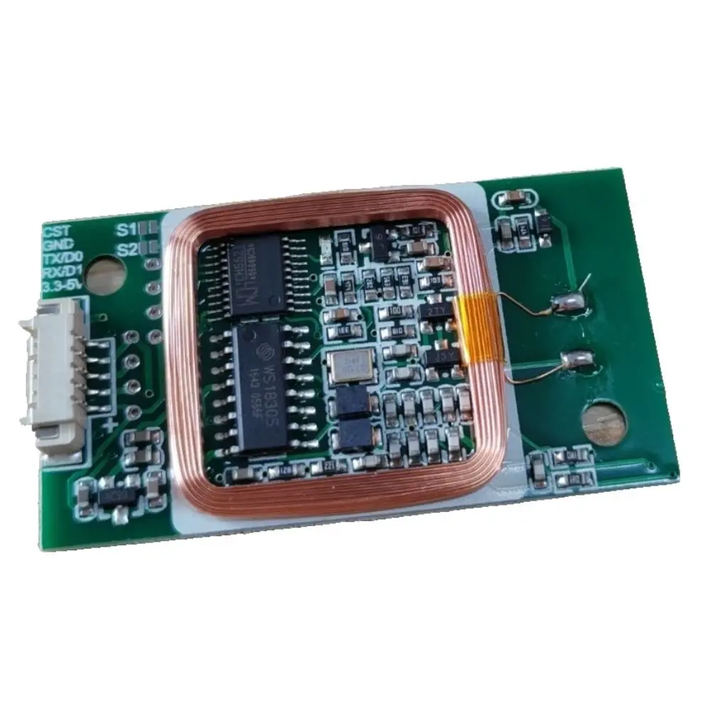 

IC+ID RFID Reader Module Dual Frequency 125kHZ/13.56MHZ Wireless Reader 3.3V/5V WIEGAND,UART ID Card Reader