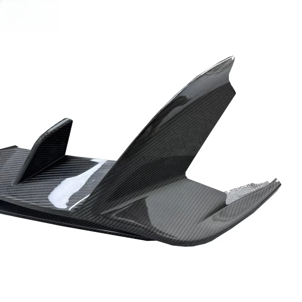 

Dry Carbon Fiber Cap Style Front Lip Spoiler Body Kit