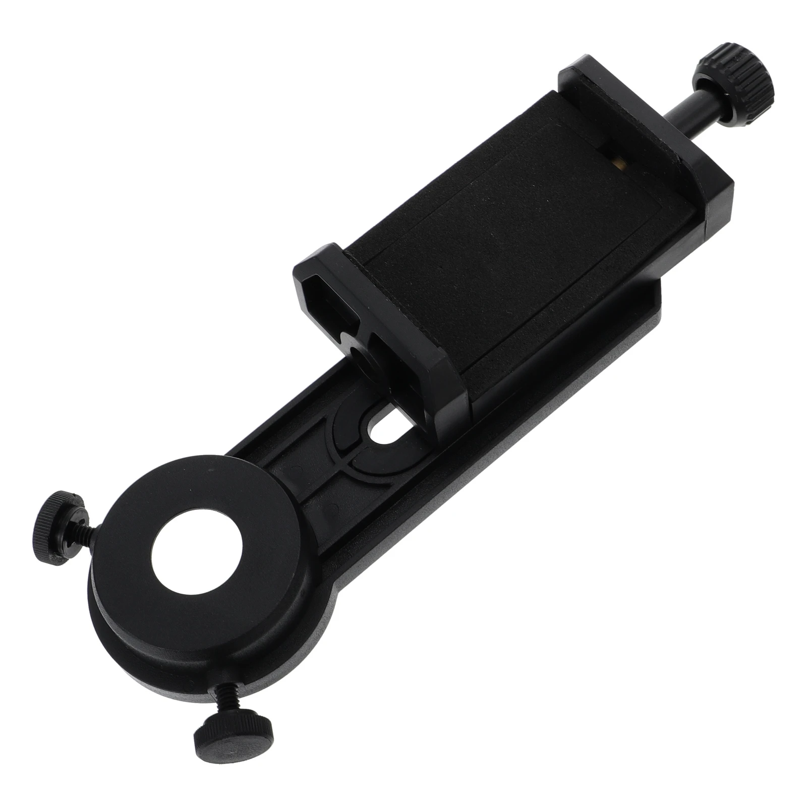 

Phone Photography Adapter ABS Plastic Holder Clip Mount for Telescope Travel Durable Stable Professional Fine Workmanship Long