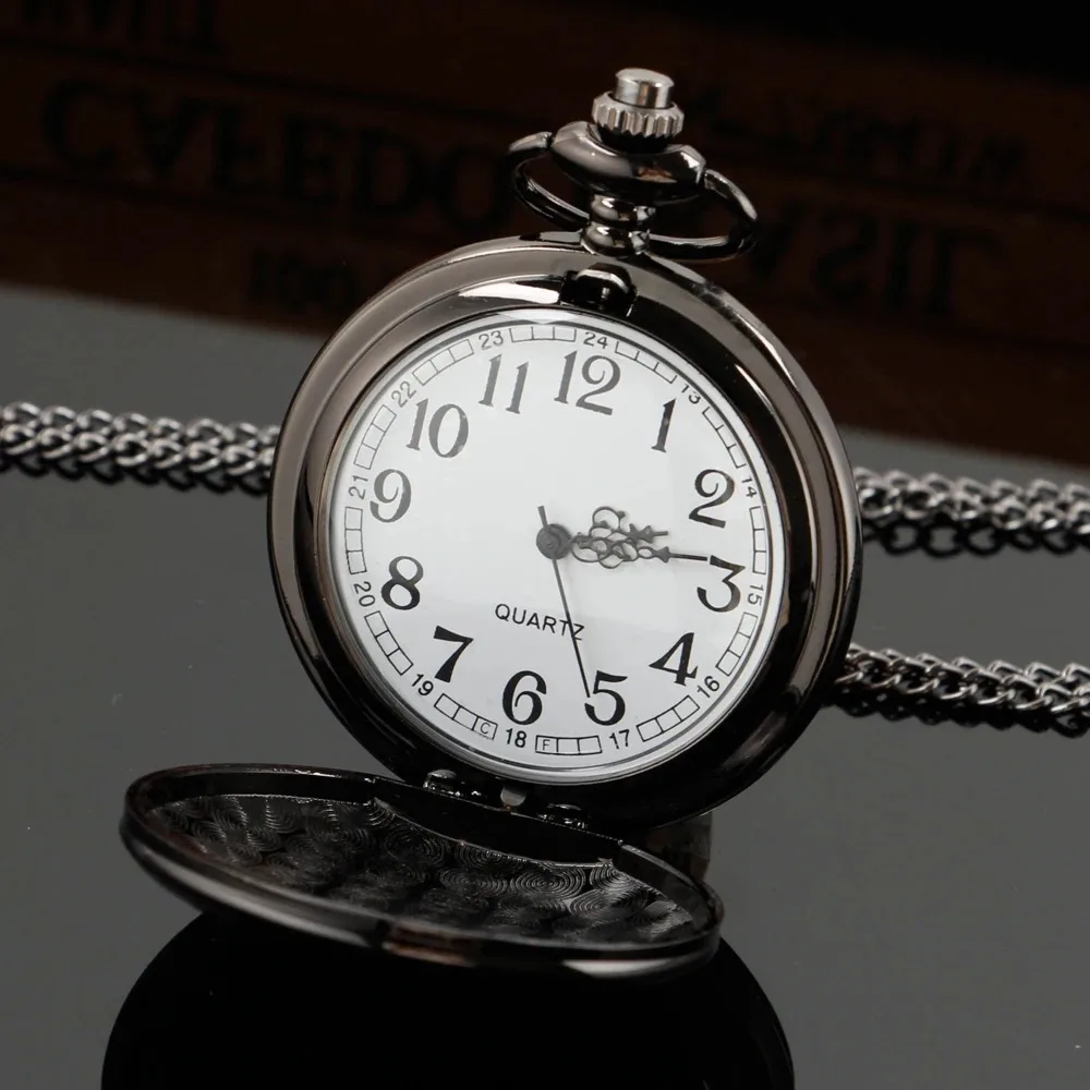 رومانسية الحب زوجين ساعة الجيب الرومانية الرقمية الكوارتز البخار فاسق الساعات النسائية قلادة ساعة الجيب مع سلسلة فوب