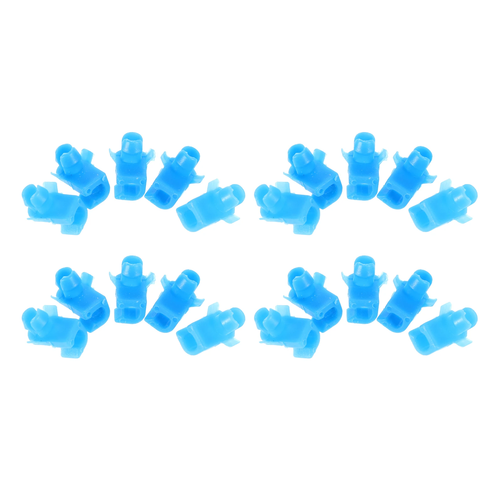 

20pcs Door Lock Plastic Protective Covers Universal Fit Easy Installation Durable Replacement Parts