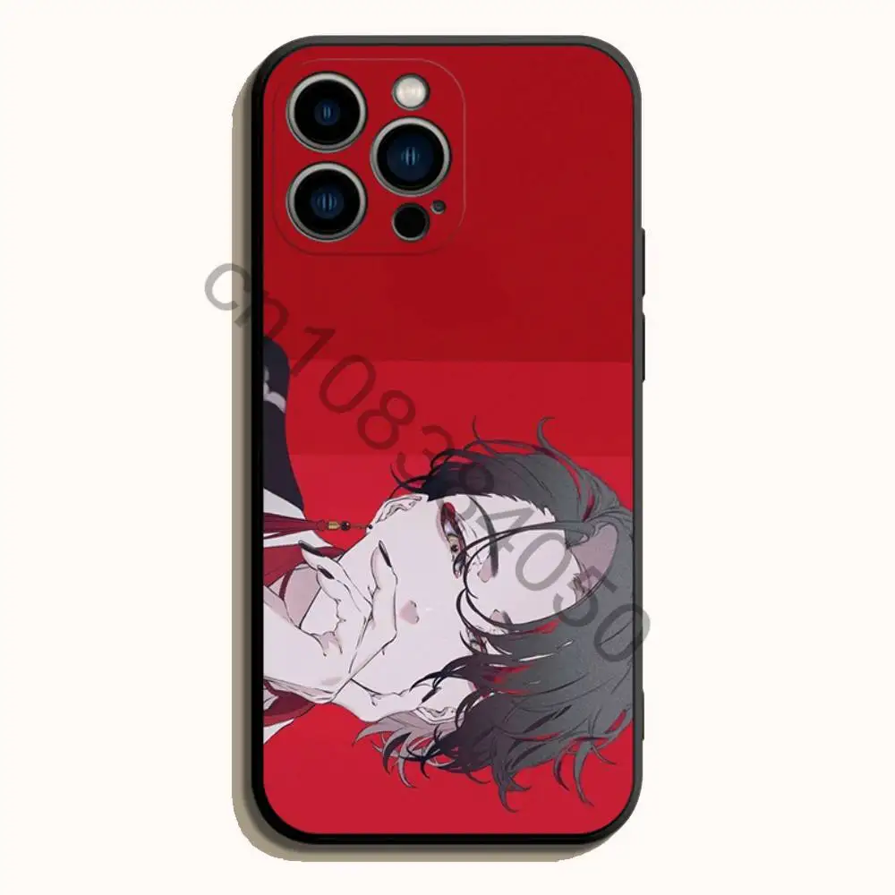L-Luxiem    Black Soft TPU Phone Case For iPhone 17 16 15 14 13 12 11 Pro Max Mini Plus E Shell Printed