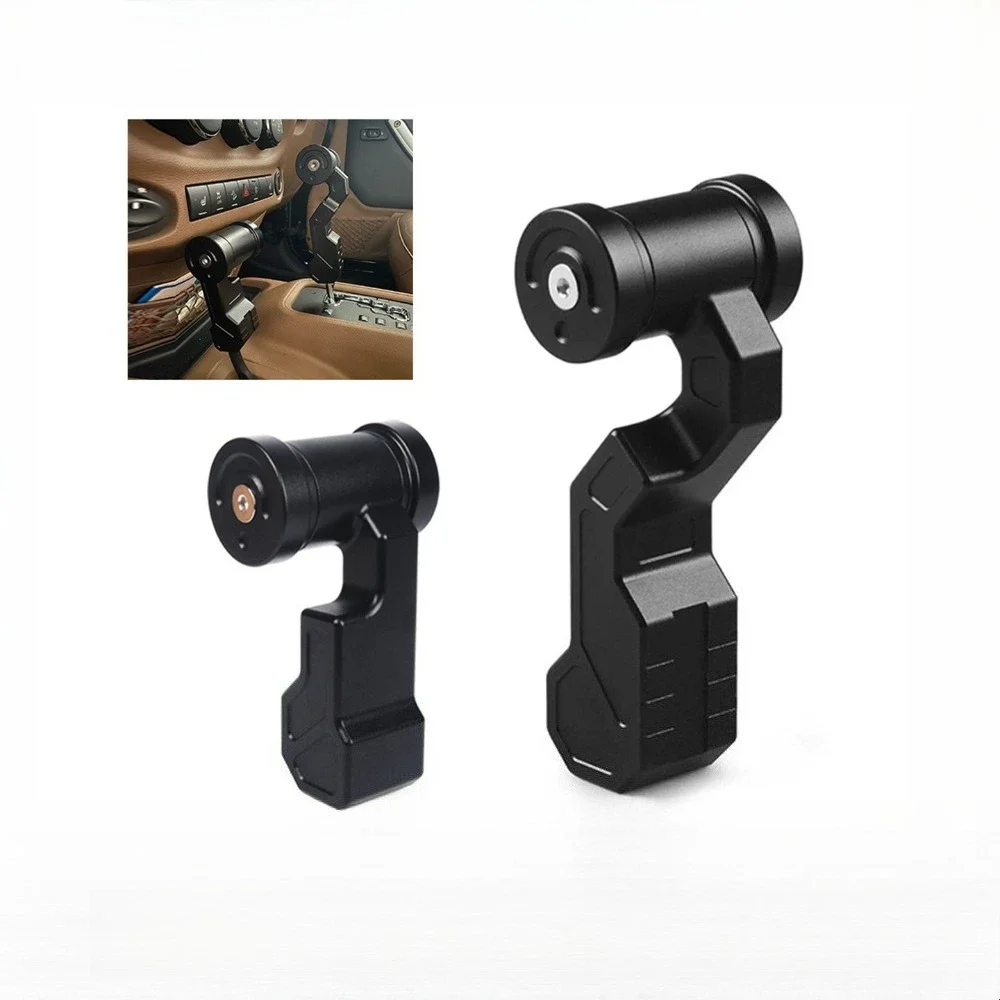 M8 M10 119MM/160MM Aluminum Aircraft Gear Shift Lever Knob Car Modified Aircraft Joystick Ergonomic Shift Head