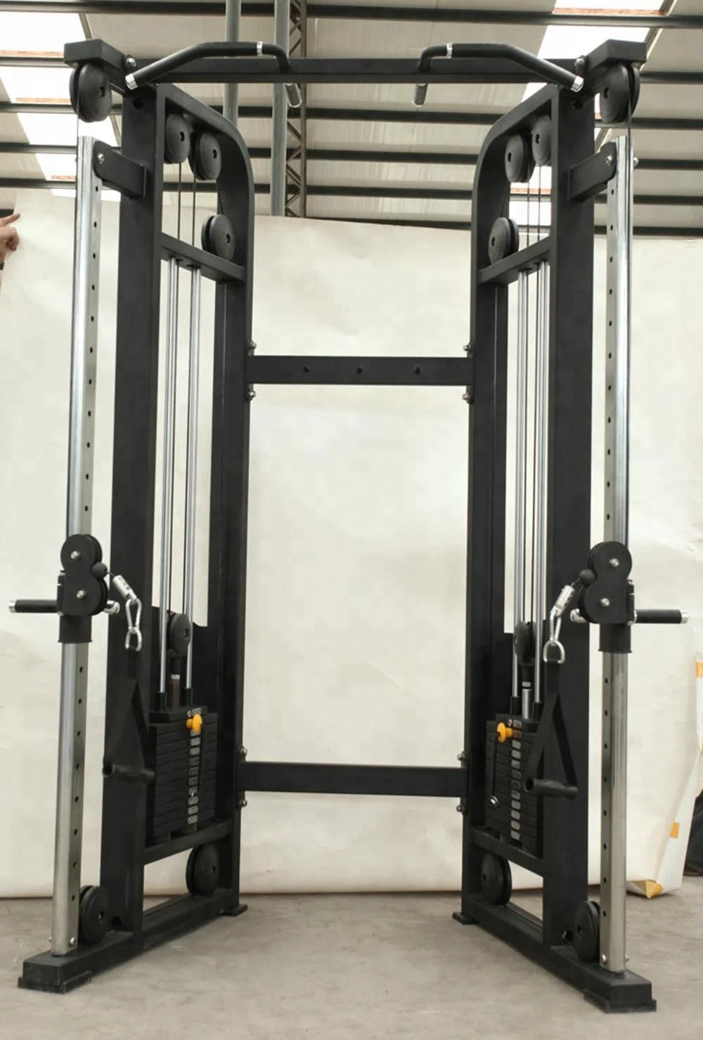 

Commercial Gym Equipment Fitness Dual Functional Trainer Machine / Cable Crossover