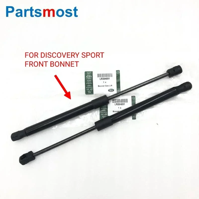 LR084691 LR058829 FK7216C826AC New 2 pieces of Bonnet Gas Lifts for Land Rover Discovery Sport 2015 - 2020 Front Hood Gas Spring