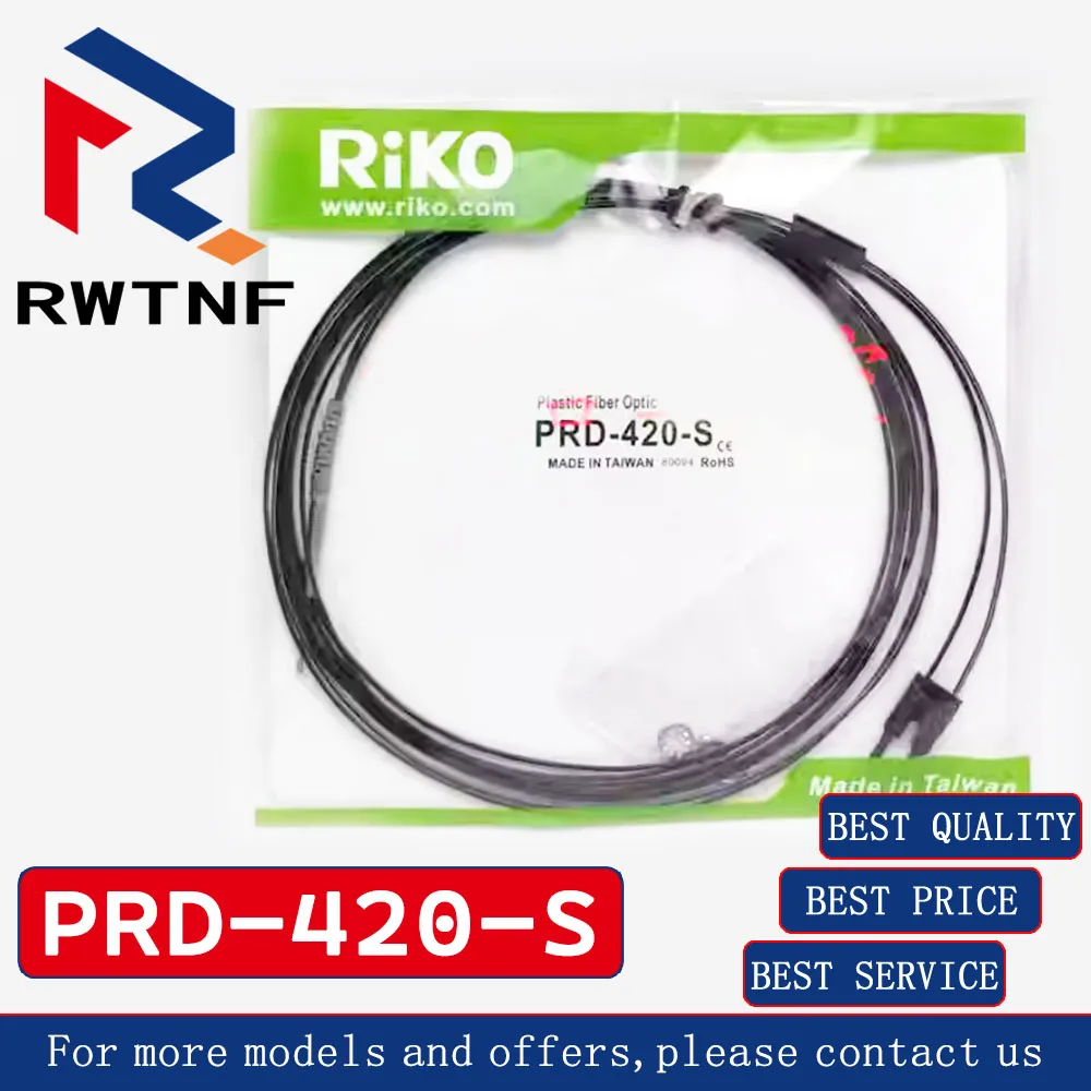 Brand New Genuine PRD-420-S RIKO Reflective M4 bend-resistant tensile fiber optic sensor,100% original warehouse stock