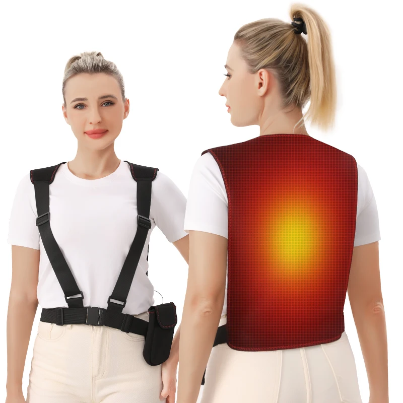 

Electric Back Heating Pad - 3 Gears Heated Warm Therapy Relieves Muscle Soreness Stiffness Discomfort from Sitting Driving