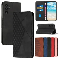 Luxury Magnetic Case on For Etui Samsung Galaxy M35 5G Phone Case na sFor Funda Samsung M35 M 35 M55 M15 5G Flip Stand Cover