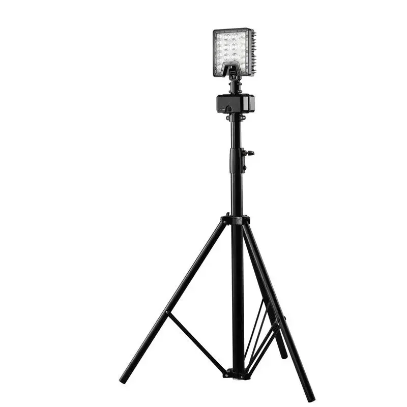 

FW2601 Portable Lifting Maintenance 60W Rechargeable LED Emergency Lightweight Work, Red and Blue Signal Light