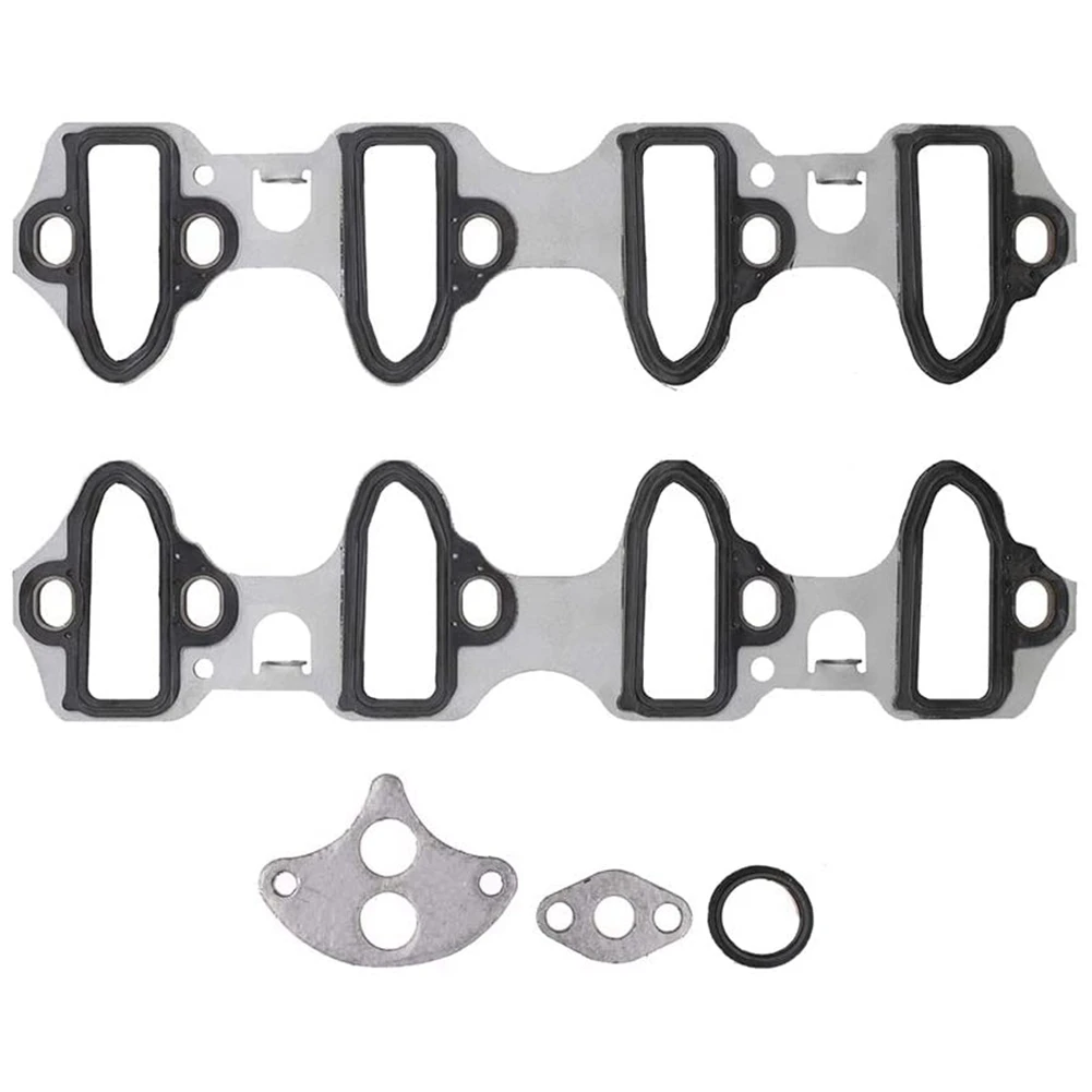 Intake Manifold Gasket Set - For 4.8L 5.3L 6.0L Chevy Silverado, Suburban, Tahoe, GMC Sierra, Yukon, 89060413 MS98016T