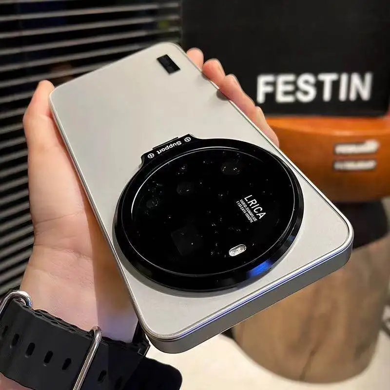Für Xiaomi 17 Ultra Leica Edition Hülle Neue Mattierte Vollabdeckung mit Objektivhalterung PC-Schutzhülle für XiaoMi 17 Ultra Sturzsichere Schutzhülle