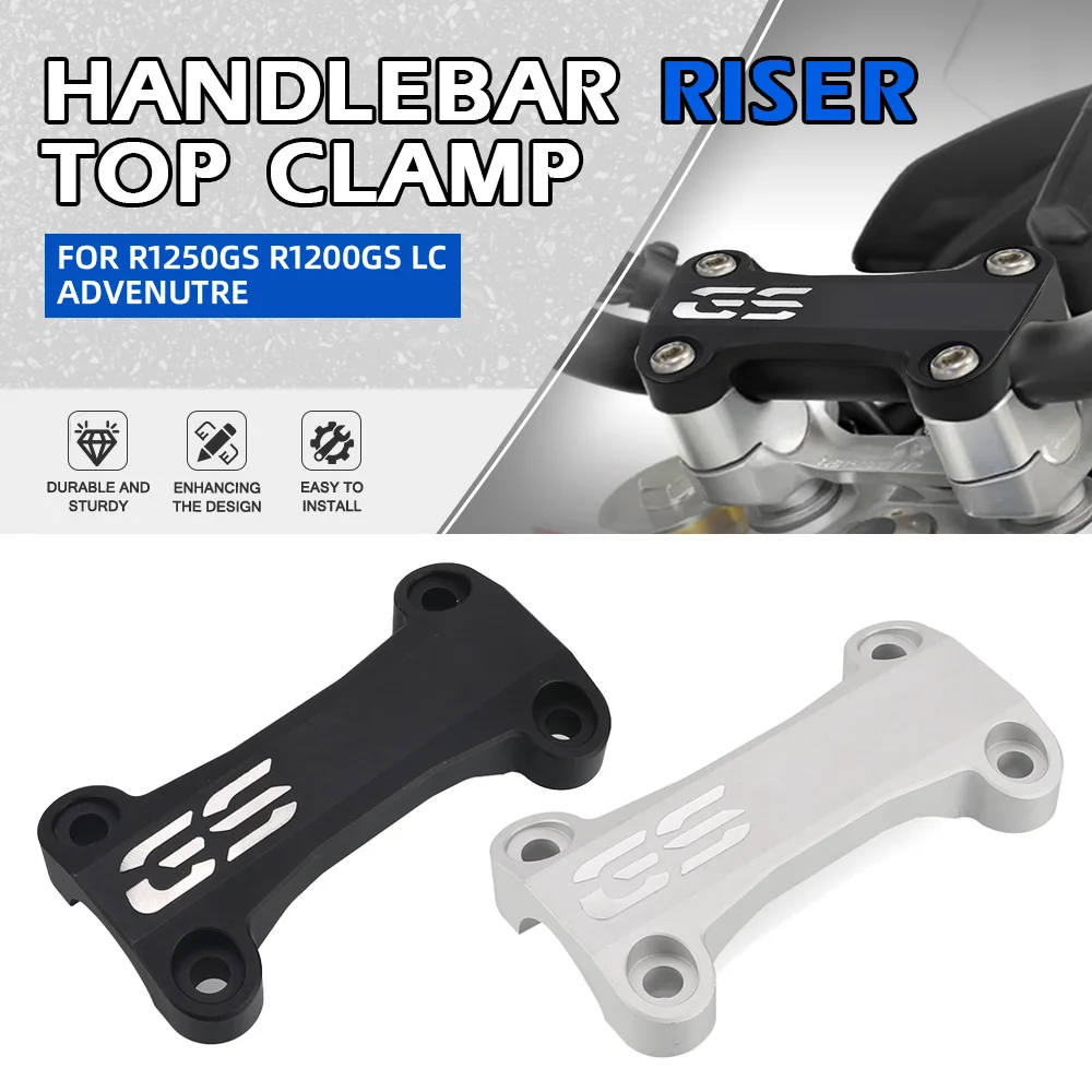 

For BMW R1250GS /Advenutre 2018-2020-2021-2022-2023-2024 Riser Clamp Handlebar Mount Top Cover R1200GS LC /Advenutre 2014-2018