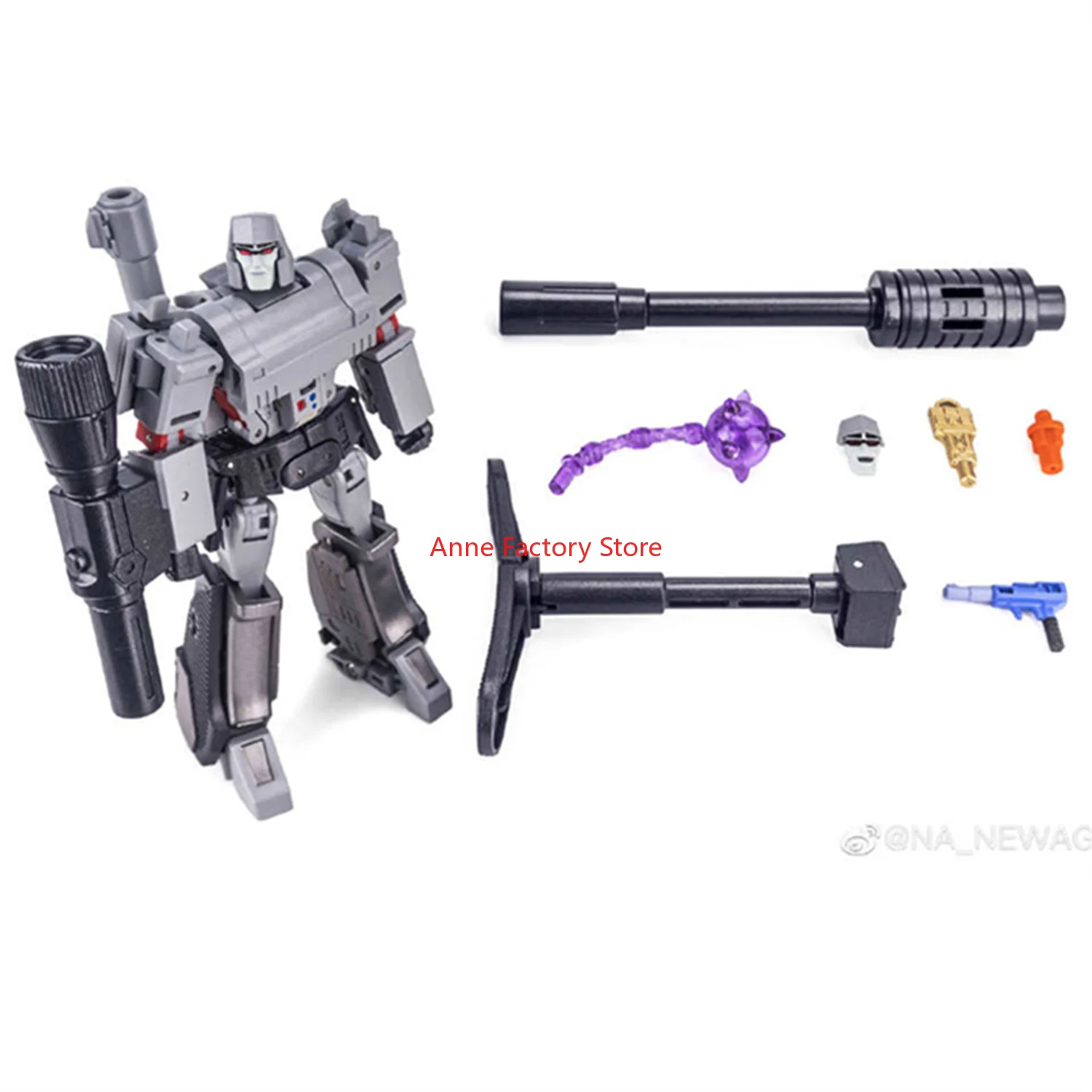 

In Stock Deformed Toys NA H9 G1 Color H9EX Metal Color MEGOTROUN MG TANK ACTION FIGE MOBOT with Frame Model Toys