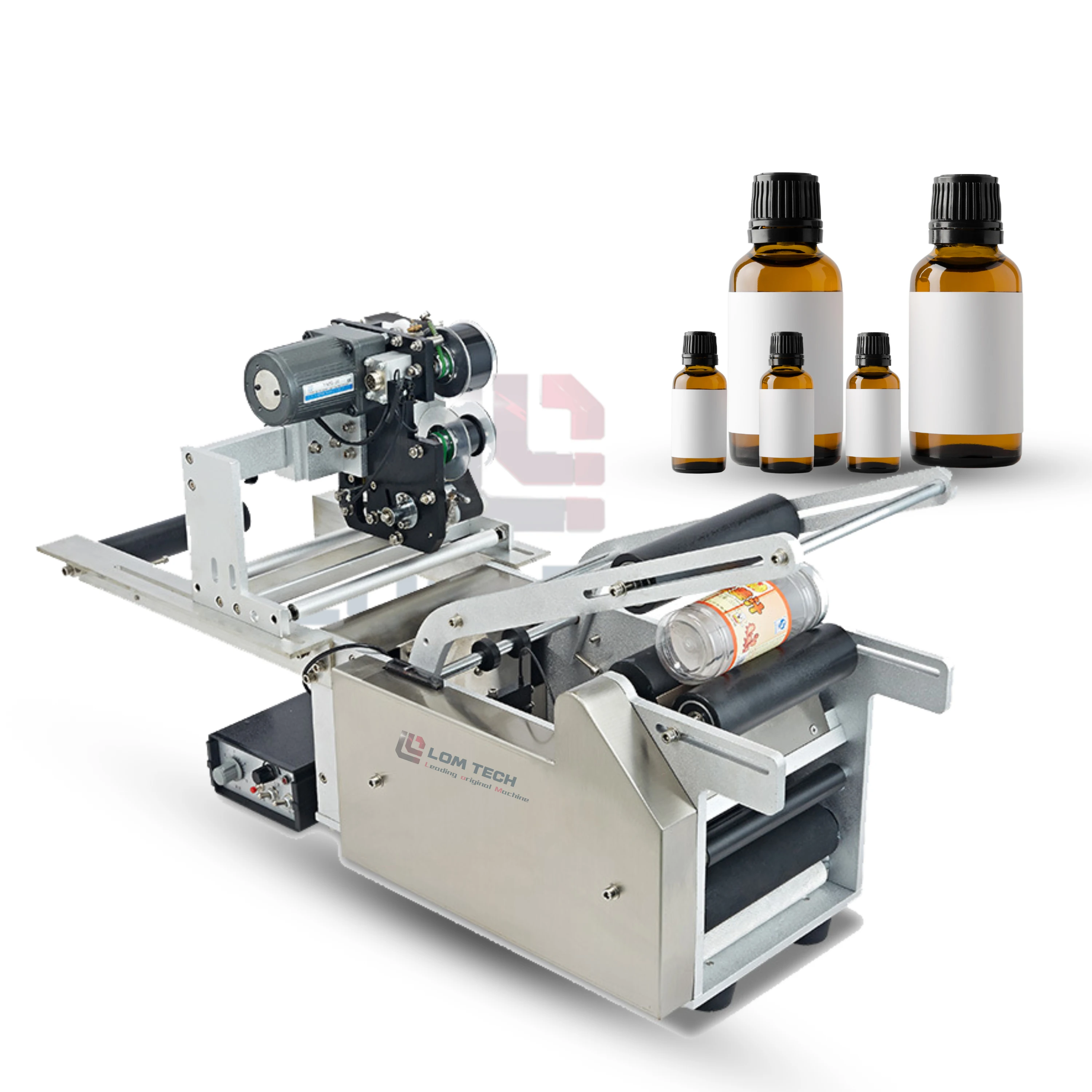 LOM High-Efficiency Semi-Automatic Labeling Machine for Various Products