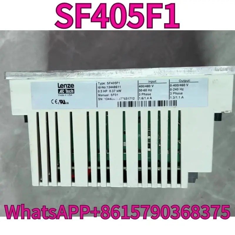 Used SF405F1 frequency converter 0.37KW tested OK and shipped quickly