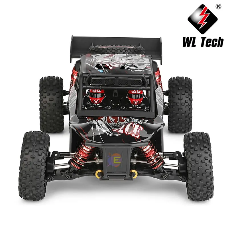 WLtoys 124016 V8 V2 1:12 4WD RC Racing Car High-Speed Brushless Motor Off-Road One Hand Remote Control Drift Climbing Kids Toys