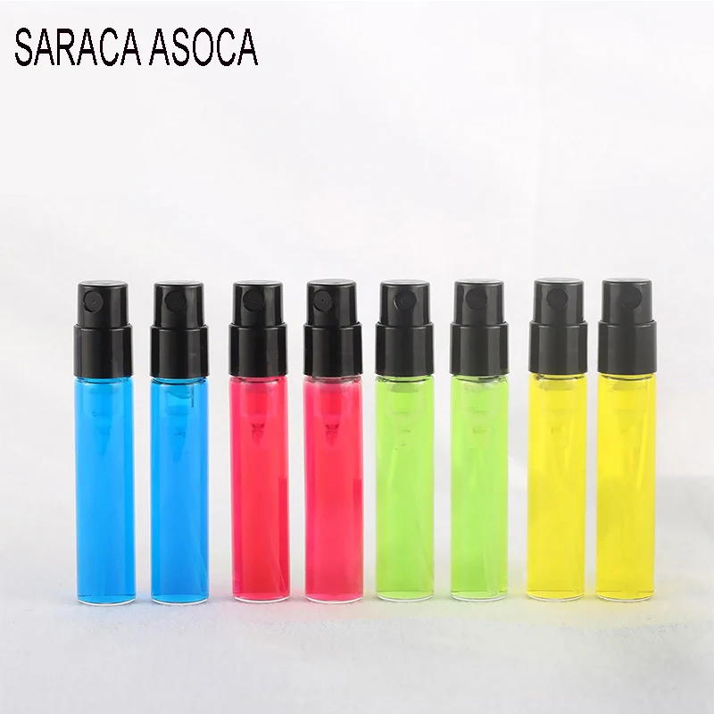 200pcs 2ml 2.5ml Glass Trial Pack Perfume Snap Bottle Sample  Spray Bottle Refillable Fragrance Atomizer  Perfume Bottle