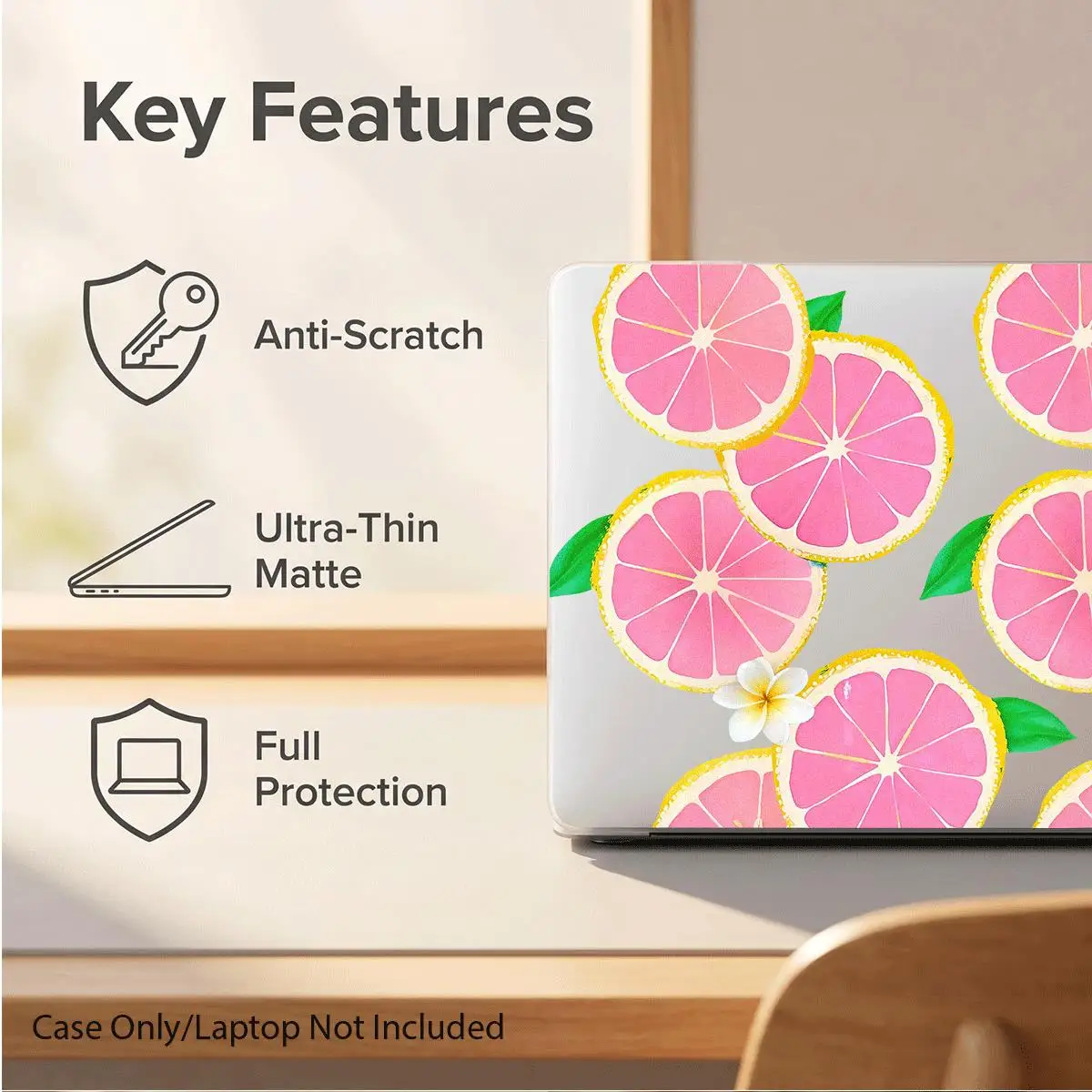 Case for MacBook,compatible with 13 Neo/13.3 Air/13.3 Pro/13.6Air/14.2 Pro/15Air/16.204Pro