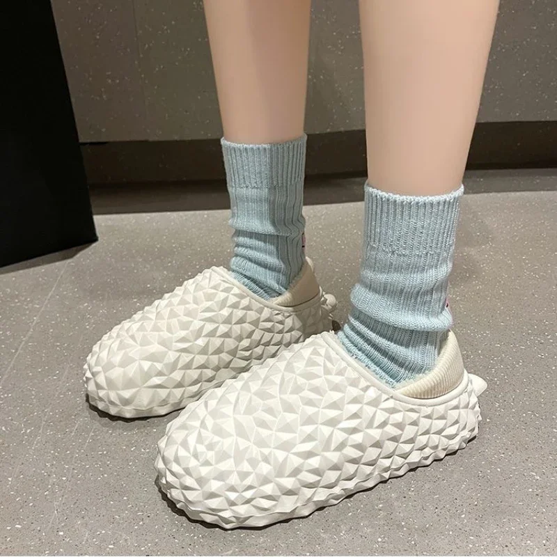 Women Shoes for Mens EVA Slipper Men Slippers Luxury Designer Shoes Women Living Room Foam Runner Couple Durian Cotton Slippers