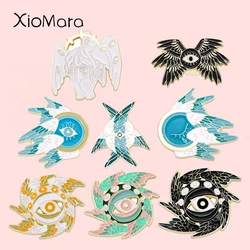 Seraphim Pure Angel Enamel Pins The Spirit Of Love And Imagination Wings Brooches Lapel Badges Inspiration Jewelry Gift For Kids