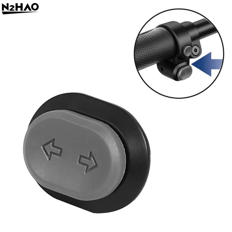 Left Right Turn Light Button For MAX G2 F2 E3/Mi 4 Pro Plus Max Electric Scooter Front Cover Assembly Turn Signal Button Part