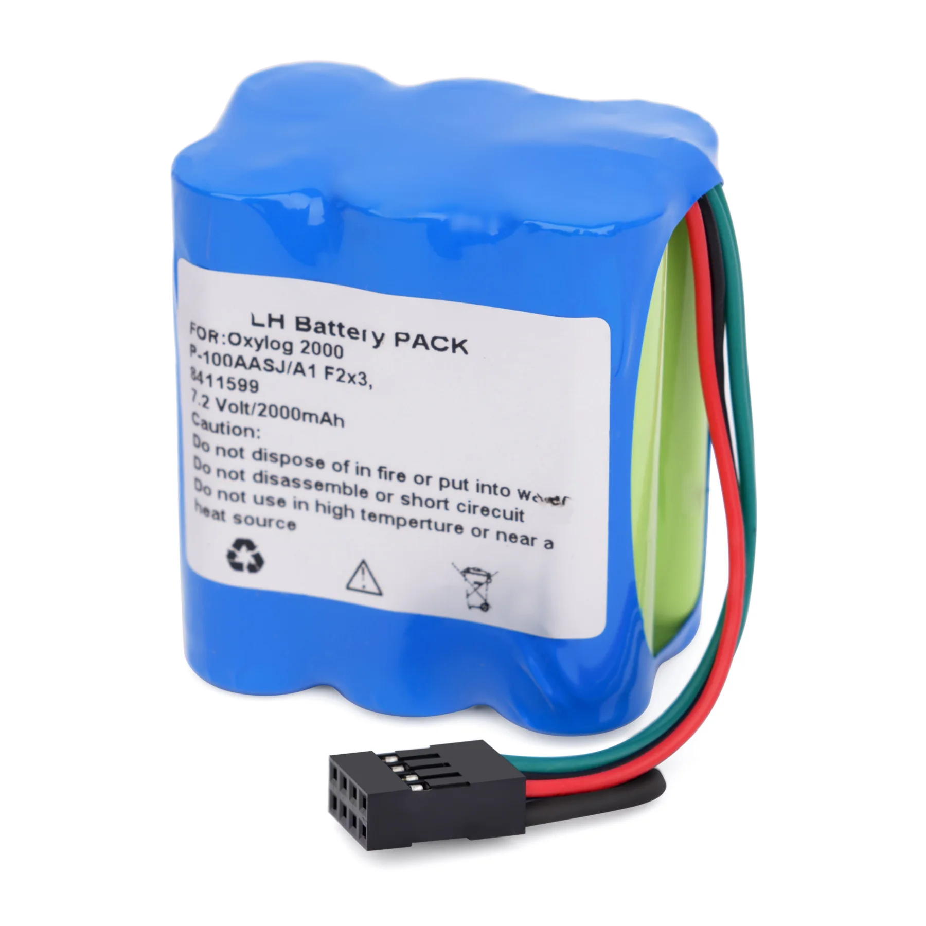 Electrical Ventilator Battery For Drager OXYLOG 2000,Microvent ,Suction Unit ,Life Pak 250 P-100AASJ/A1