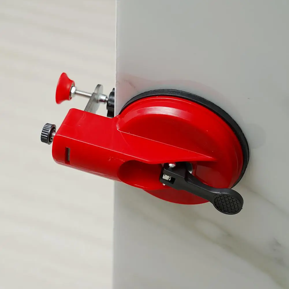 قابل للتعديل الثابتة الربط شفط كأس الزاوية اليمنى المثبت لائحة بلاط أداة يانغ تركيب الزجاج يين زاوية و Q0M0 #6