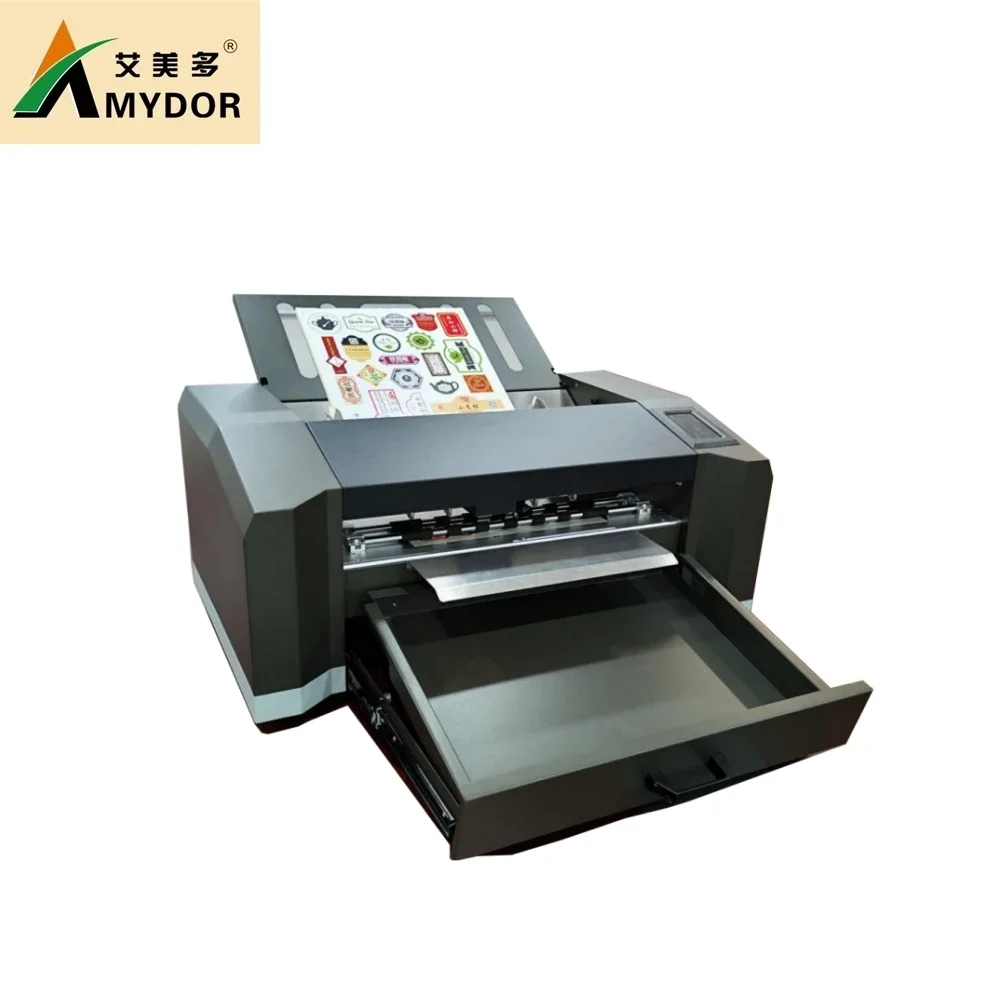 A3 Max AMD360SK Label Sticker Die Digital Cutting Machine Digital Die Cutter for Stickers Digital Paper Cutter