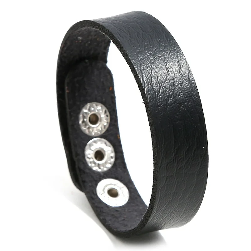 Korean Fashion Adjustable PU Leather Bracelets for Men Women Candy Color Bangles Student\'s Small Gifts Hand Accessories Jewelry
