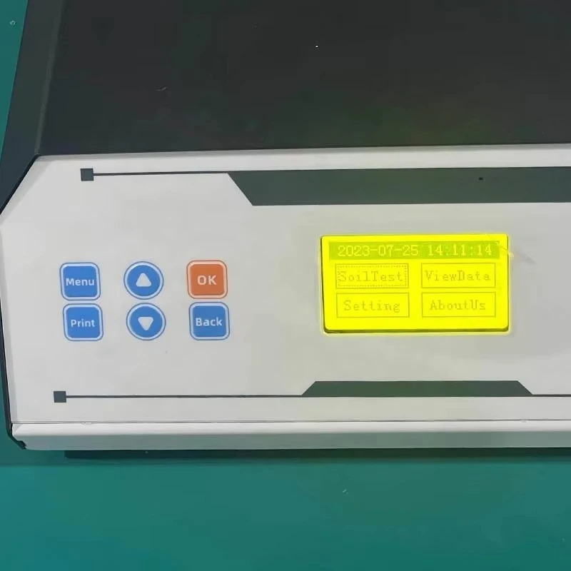 Soil Nutrient Tester Lab Agriculture Tester Fertilizer Testing Organic Matter Salinity Soil Nutrient Analyzer