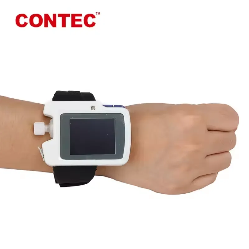 RS01 Patiënt Slaapapneu Schermmeter Neus Luchtstroom Pols Beademing Slaapmonitor Spo2 PR Alarm Neuscanule Recordsoftware