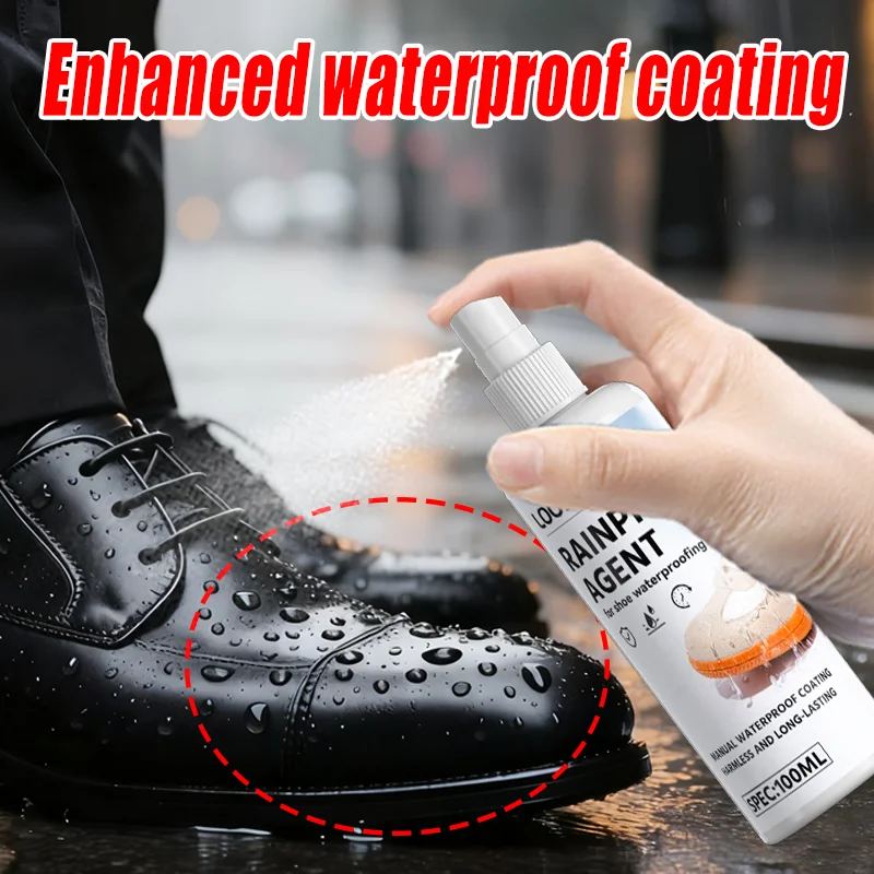 

LOORSAN 100 мл нано-водостойкий спрей — превосходная защита, защита от пятен, воды и масла покрытия для обуви и одежды