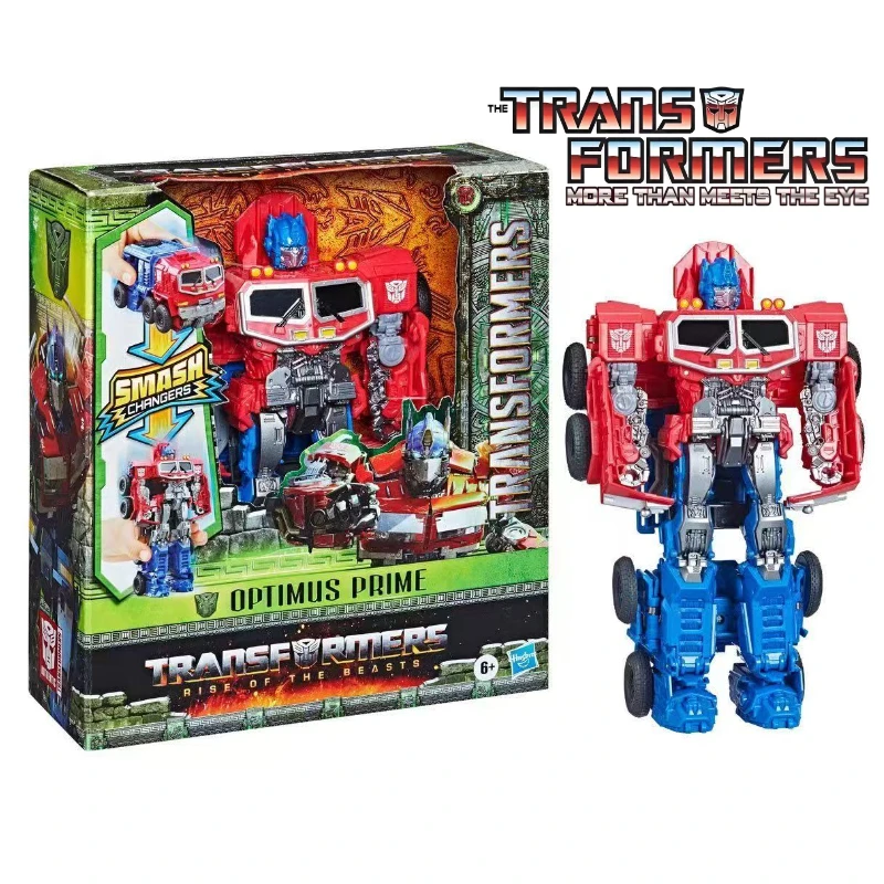 

Оригинальная коробка-трансформер G1 Optimus Prime, фигурки героев, студийная фигурка, коллекционные украшения, робот, классические игрушки, праздничные подарки