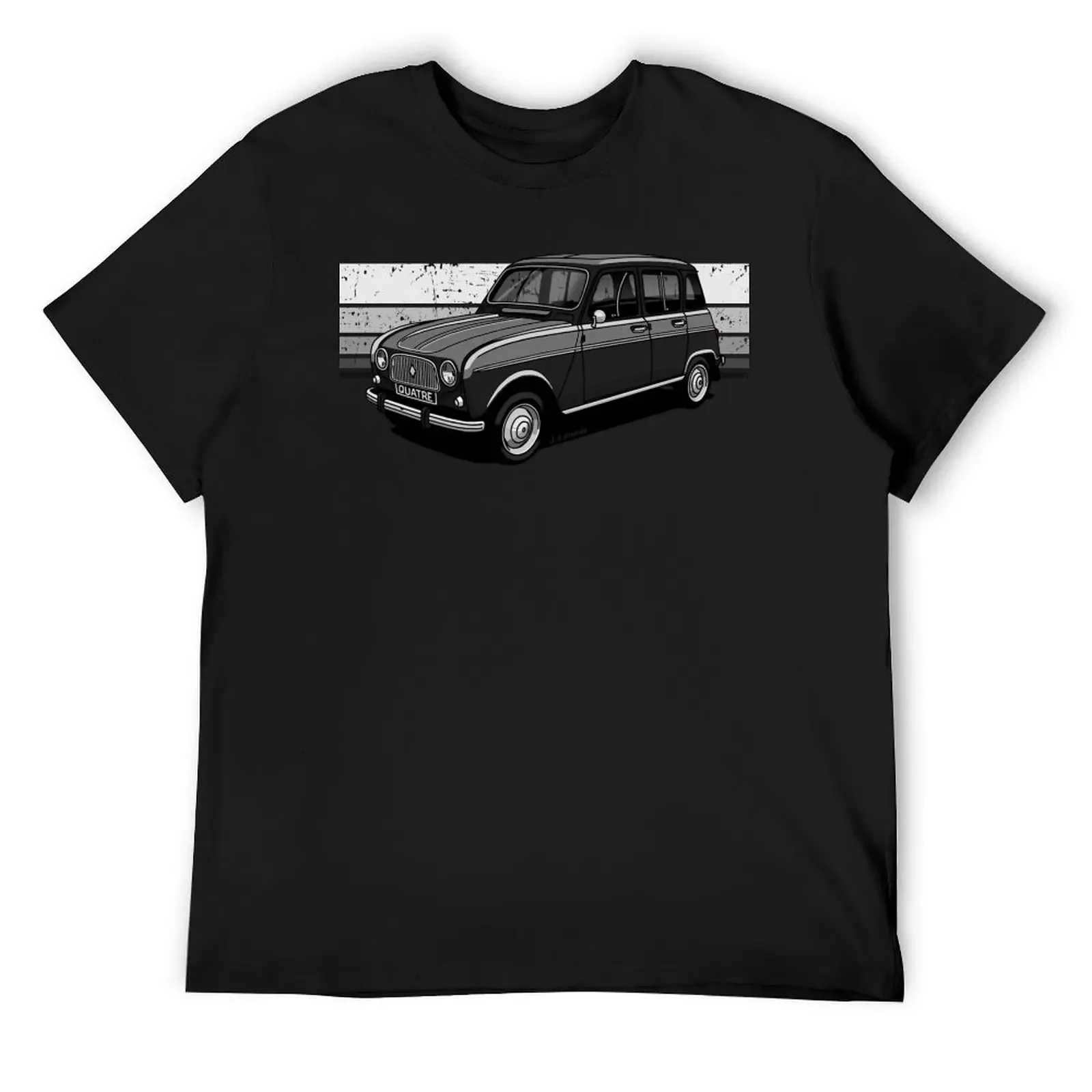 The classic French utility vehicle, as practical as it is chic and brilliant T-Shirt graphics vintage Men's cotton t-shirt