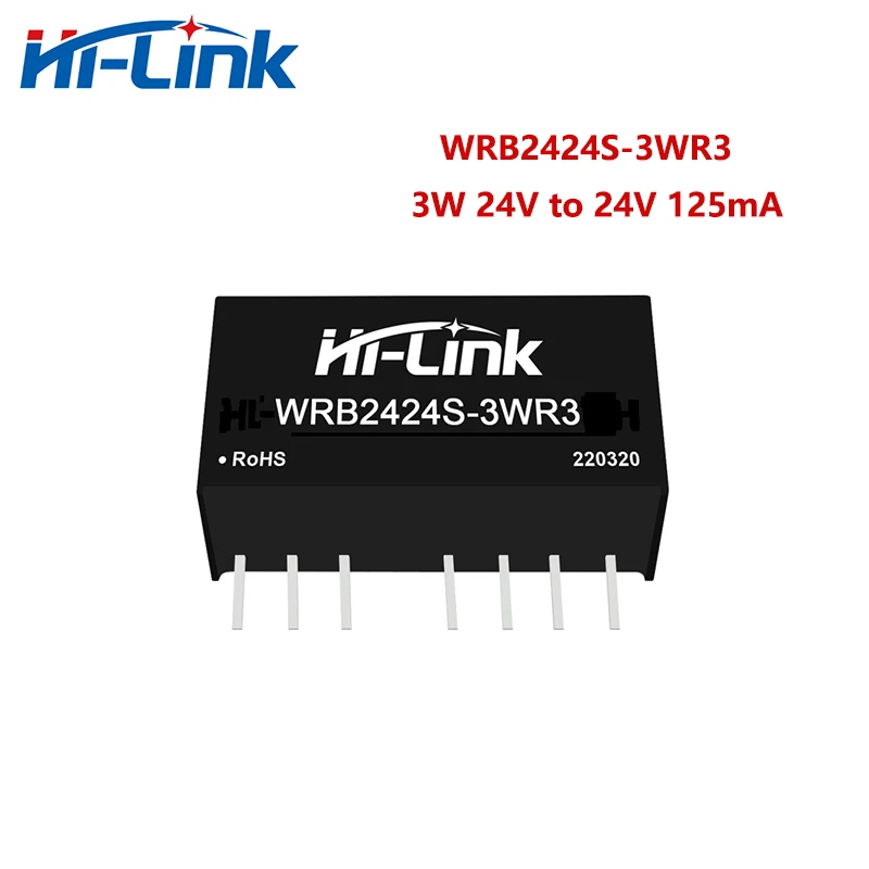 Imagem -06 - Conversor Hi-link-dc Mini Conversor Wrb2403 05 05 09 12 15 24s3wr3 3w 3.3v 5v 9v 12v 15v 15v 24v Novo Pcs por Lote Inteligente Power Supply Module