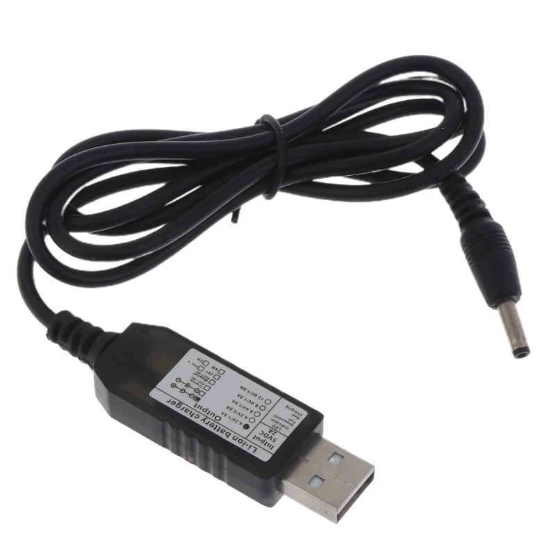 

USB to 4.2V 1A 3.5x1.35mm for Smart Battery for 3.7V Li-ion Lithium Batt