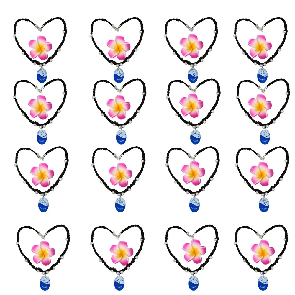 

Girls Moana Garland Flower Wreath Headdress Kid Adult Princess Costume Play Accessory Vaiana Floral Headgear Wig