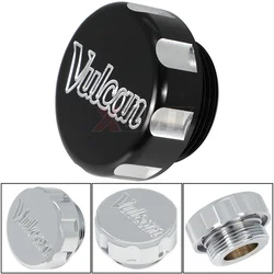 Motorcycle Aluminum Front Oil Fluid Reservoir Cover Cap For Kawasaki Vulcan VN 500 750 800 900 1500 1600 1700 2000