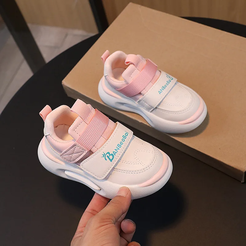 

Spring Autumn Kids Leather Sports Shoes Boys Casual Toddler Shoes Girls Non Slip Casual Running Shoes Suitable Children Daily