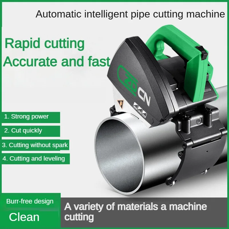 ZD220 Electric Pipe Cutting Machine Cutting Machine Stainless Steel Pipe Automatic Steel Small Cutting Machine