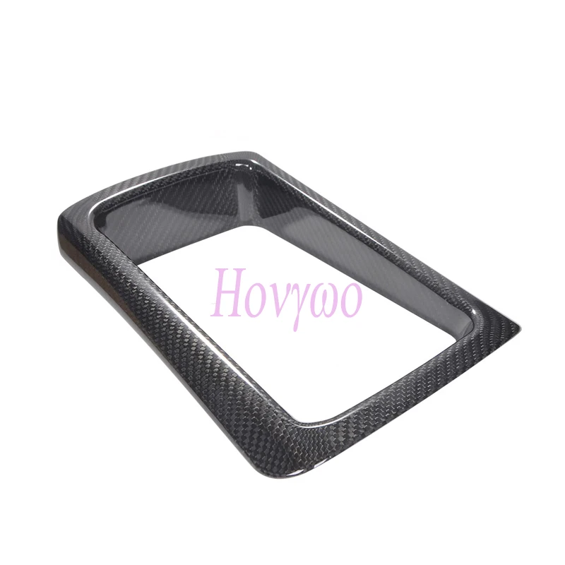 Real Carbon Fiber Car Interior Rear Seat Storage Basket Box Frame Cover For BMW F80 M3 F82 F83 M4 2014-2019 - view 6